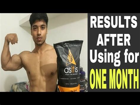 1 month whey protein results